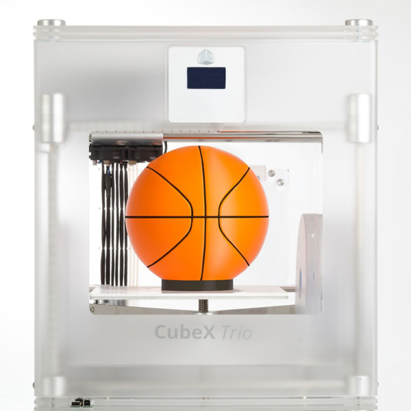 Tříbarevná verze 3D tiskárny CubeX Trio od 3D Systems. Foto: 3D Systems