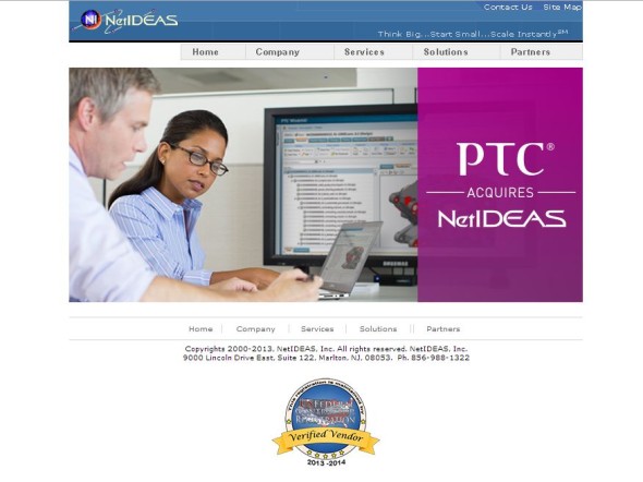 PTC letos úspěšně realizovala akvizice tří společností, mezi nimi i firmu Netideas, která byla mimochodem jedním z prvních uživatelů PLM systému Windchill. Zdroj: Netideas.com