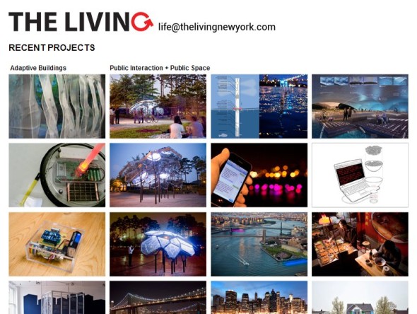 Ukázka projektů ze studia The Living. Zdroj: Thelivingnewyork.com