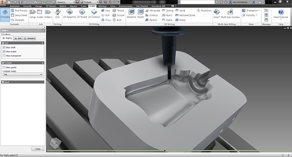 1-konstrukter-Autodesk-HSM-Inventor-2015-5axis-machining-CAM
