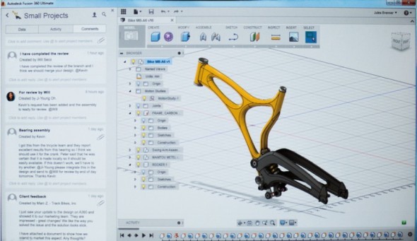 První cloudový strojírenský 3D CAD Autodesk Fusion 360 pomáhá uživatelům soustředit se při vývoji výrobků na to podstatné.