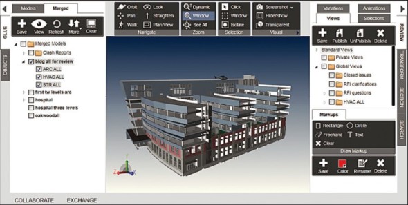 Autodesk BIM 360 – cloudové nástroje pro práci s informačním modelem budovy.