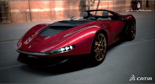 Futuristický roadster Ferrari Sergio, při jehož vývoji jsou využívány zejména digitální nástroje, vznikl jako pocta zakladateli firmy Pininfarina, který v pětaosmdesáti letech zemřel vloni v létě, a nese jeho křestní jméno.