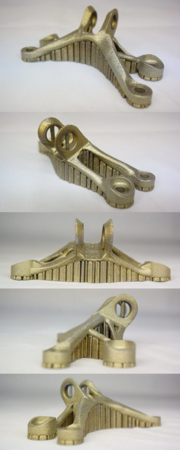 Prototypy vyrobené 3D tiskem kovů zpravidla vyžadují dokončovací operace (odstranění prototypu ze substrátu, odstranění podpor, obrábění, broušení, leštění atd.). Foto: 3d-tisk-kovu.cz