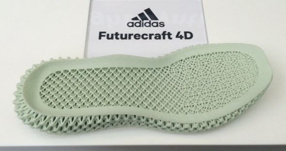 Podrážka sportovní obuvi vyrobená 3D tiskem